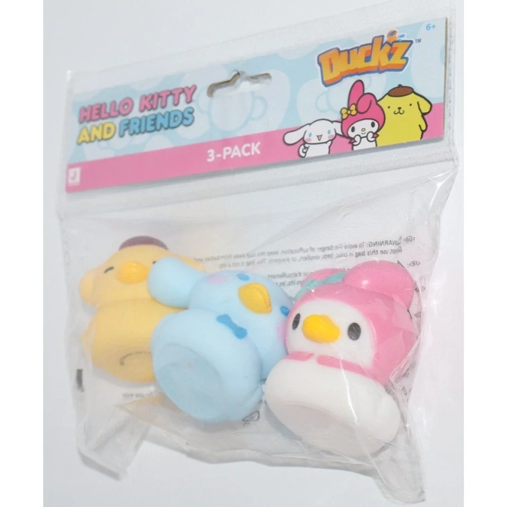 DuckZ HELLO KITTY & FRIENDS Rubber Ducks Cruise Gift Set of 9 NEW